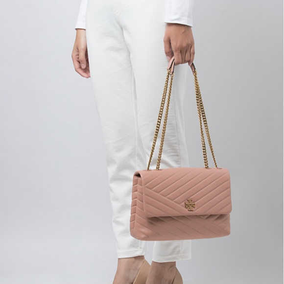 Brand New With Tags - Tory Burch Kira Chevron Flap Shoulder Bag - Picture 2 of 13